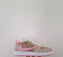 Load image into Gallery viewer, LP Low Custom GG Pink/Beige Sneakers