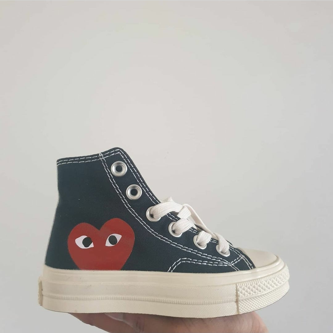 Kids Love Sneakers Black (RTS)
